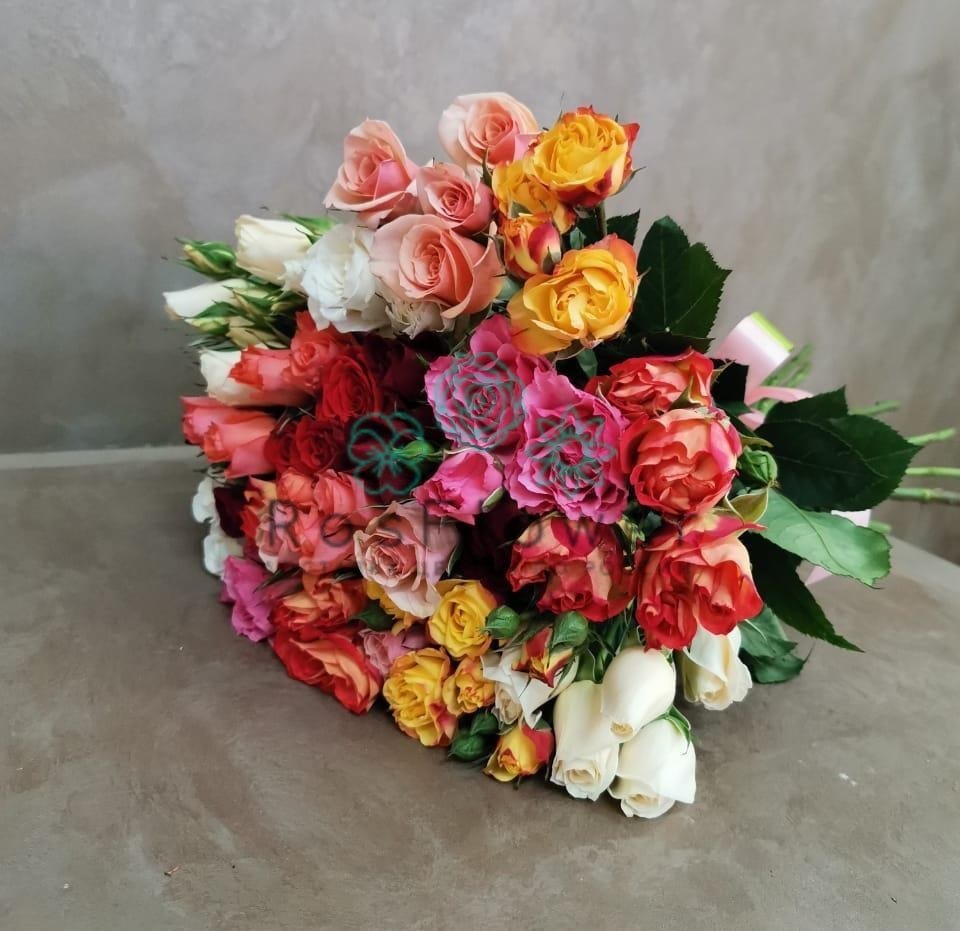 Букет цветов из: Розы в Темижбекской