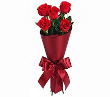Букет 5 Красных роз Эдлесс Лав #REPLACE_PRED# Темижбекской