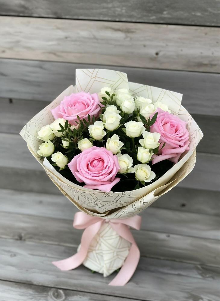 Букет цветов из: Розы в Темижбекской