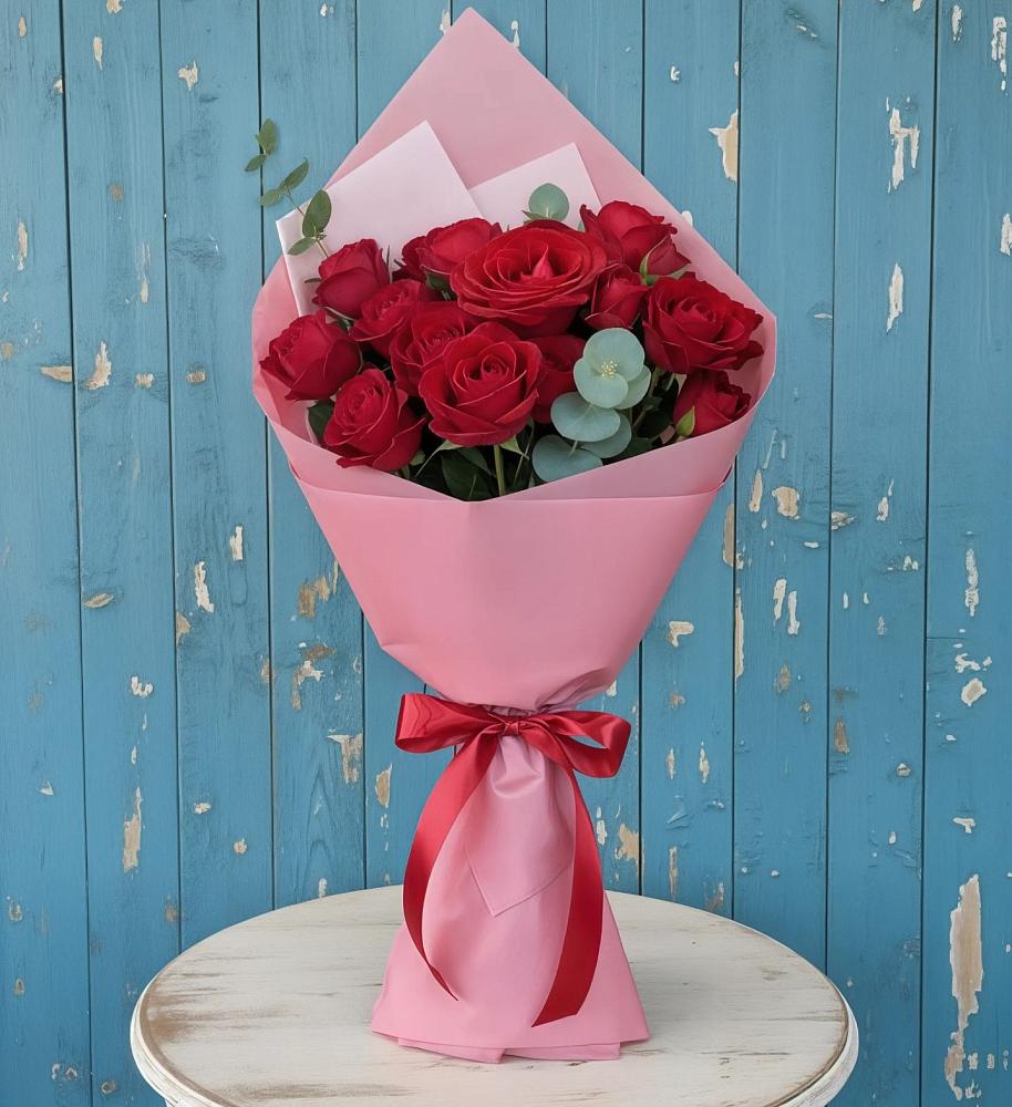 Букет цветов из: Розы в Темижбекской