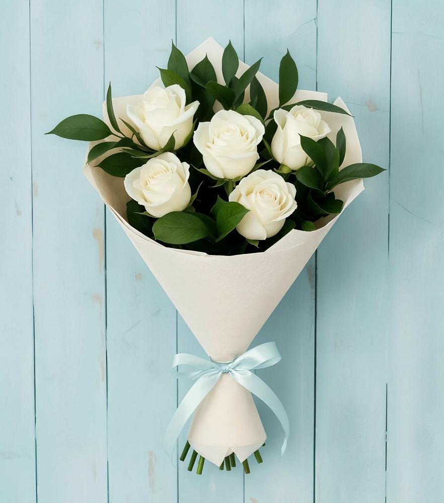 Букет цветов из: Розы в Темижбекской