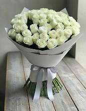 Букет 35 Белых роз в Темижбекской