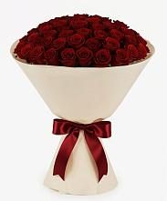 Букет 101 Бордовая роза Блэк Бакарра #REPLACE_PRED# Темижбекской