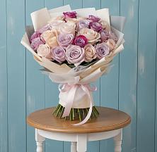 Букет цветов из:  Розы #REPLACE_PRED# Темижбекской