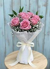 Букет цветов из:  Розы в Темижбекской