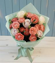Букет цветов из:  Розы в Темижбекской