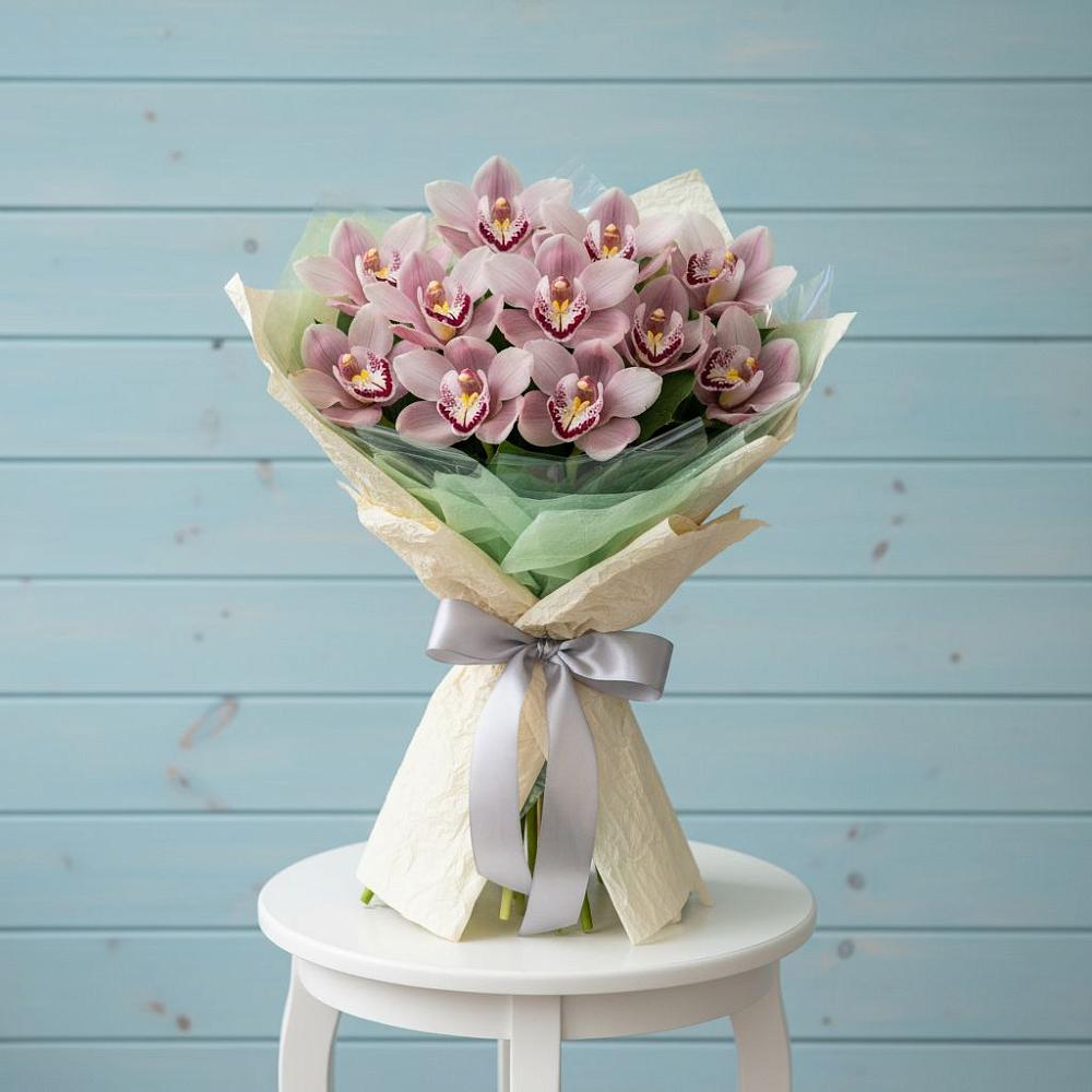 Букет цветов из: Орхидеи и Розы в Темижбекской