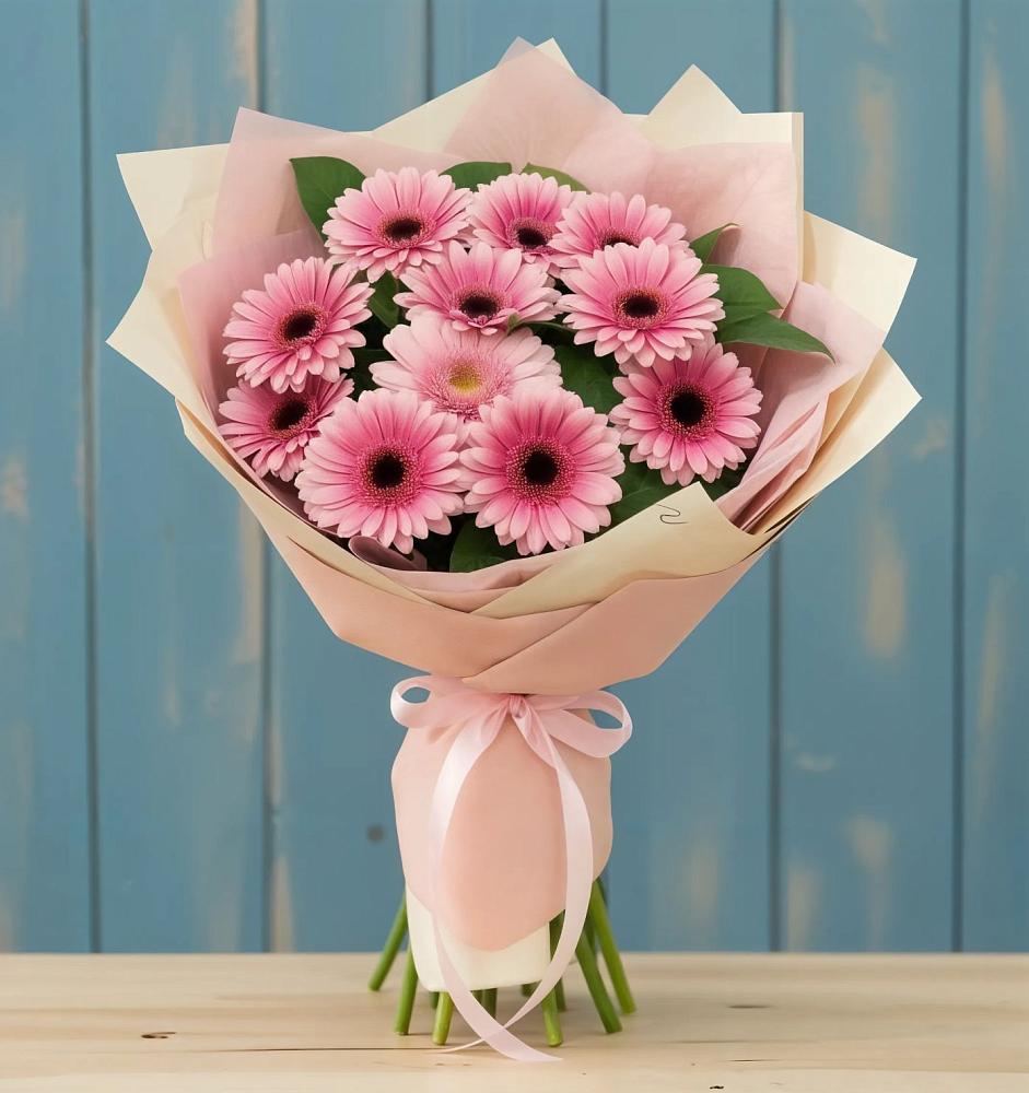 Букет цветов из: Герберы в Темижбекской