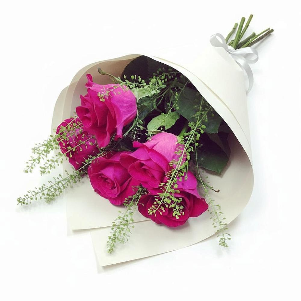 Букет цветов из: Розы в Темижбекской