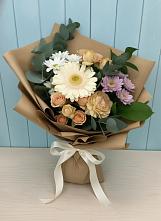 Букет цветов из:  Герберы и Хризантемы #REPLACE_PRED# Темижбекской