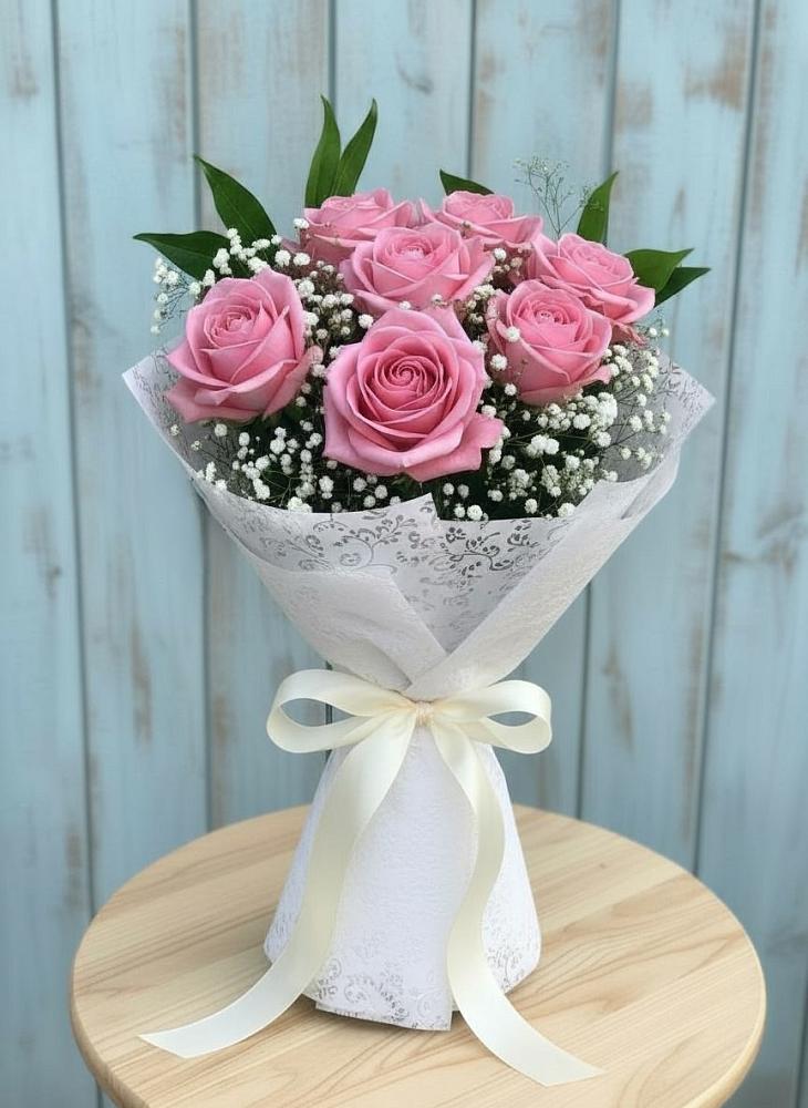 Букет цветов из: Розы в Темижбекской