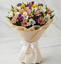 Букет цветов из:  Альстромерии в Темижбекской