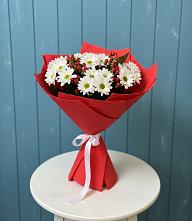 Букет цветов из:  Хризантемы в Темижбекской