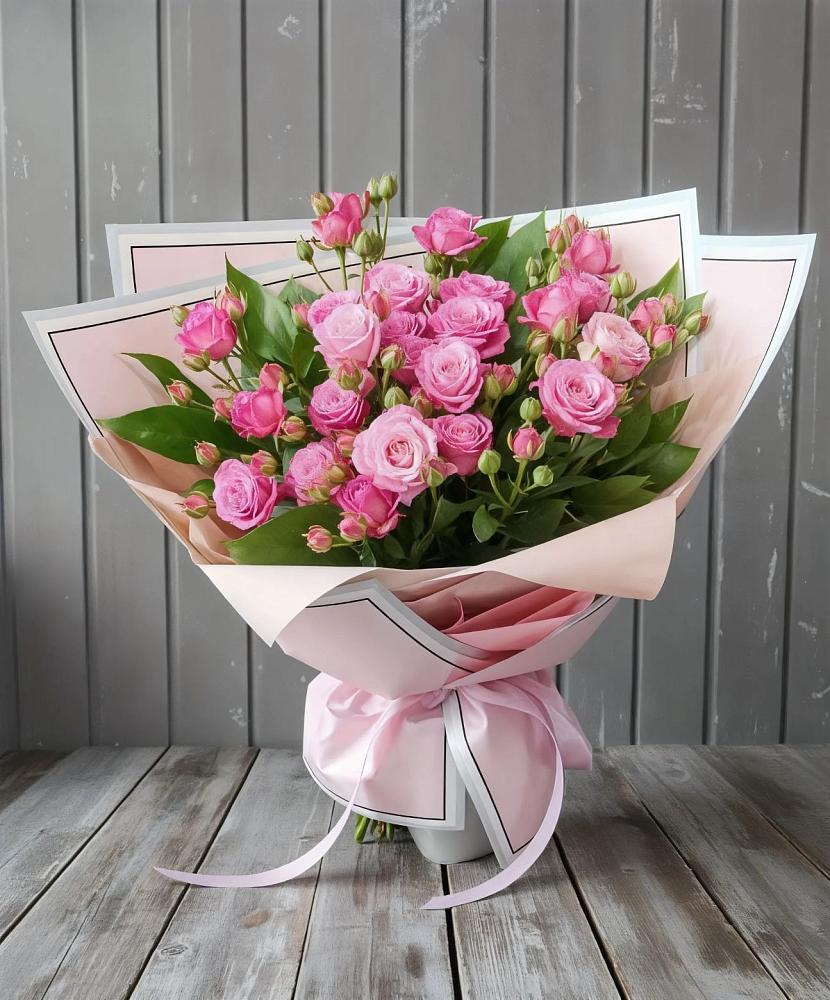 Букет Розовый кустик в Темижбекской