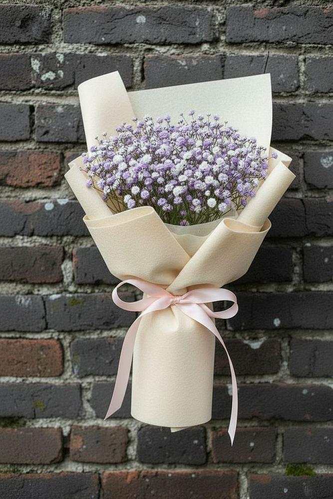 Букет цветов из: Гипсофила в Темижбекской