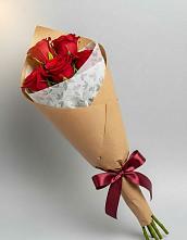 Букет цветов из:  Розы в Темижбекской