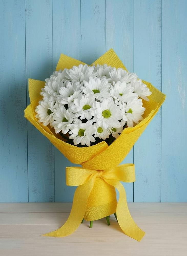 Букет цветов из: Хризантемы в Темижбекской