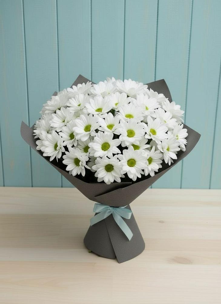 Букет цветов из: Хризантемы в Темижбекской