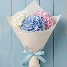 Букет цветов из:  Гортензия в Темижбекской