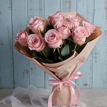 Букет цветов из:  Розы #REPLACE_PRED# Темижбекской