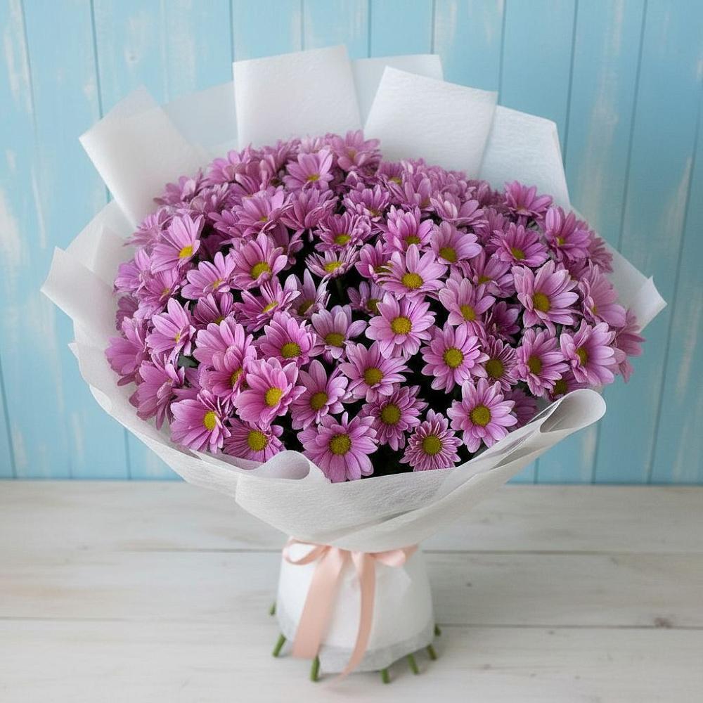 Букет цветов из: Хризантемы в Темижбекской