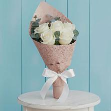 Букет цветов из:  Розы в Темижбекской