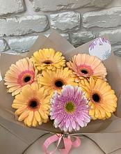 Букет цветов из:  Герберы в Темижбекской