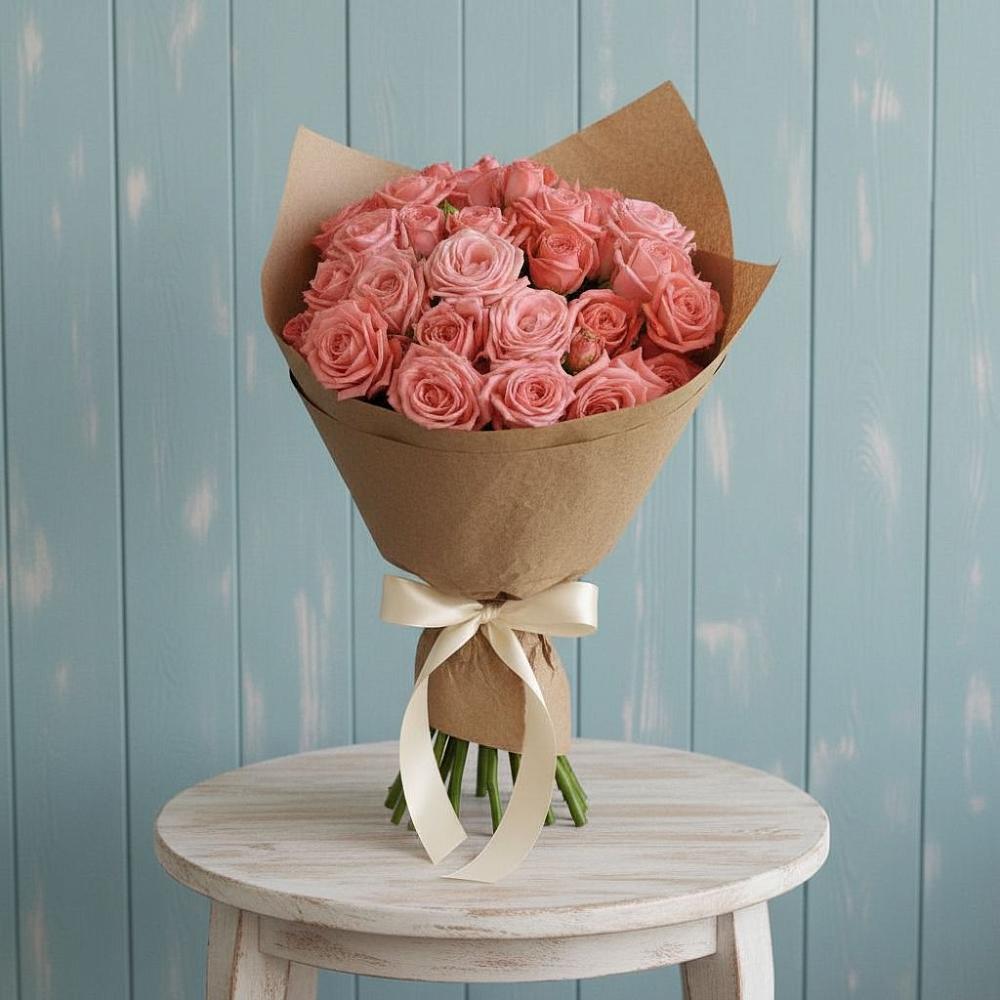 Букет цветов из: Розы в Темижбекской