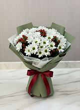 Букет цветов из:  Хризантемы в Темижбекской