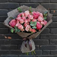 Букет цветов из:  Розы #REPLACE_PRED# Темижбекской